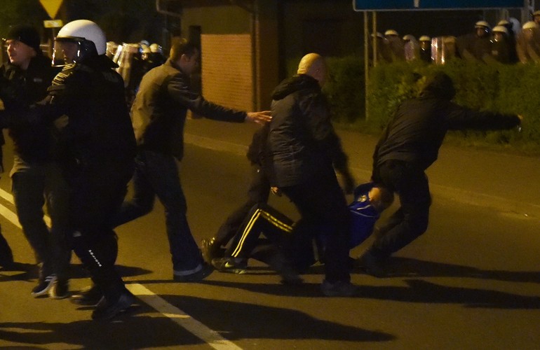 Zamieszki w Knurowie