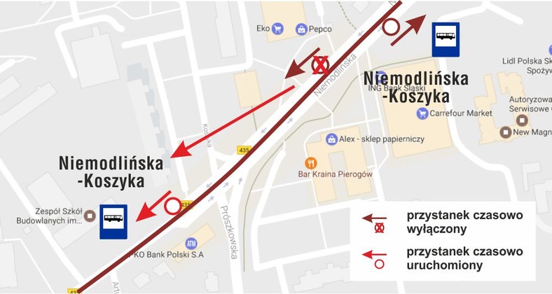 Opole. Remont na Niemodlińskiej