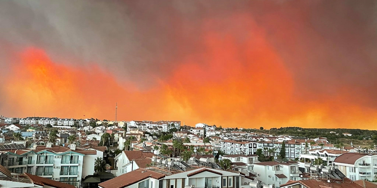 Polka mieszkająca w Turcji o pożarach: tylko Palec Boży może pomóc