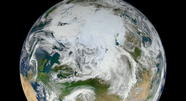 earth north pole arctic