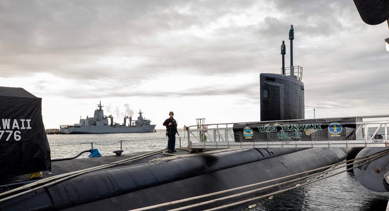 The Virginia-class fast-attack submarine USS Hawaii. This boat is a nuclear-powered sub, similar in some respects to what Australia wants for its navy.U.S. Navy photo by Mass Communication Specialist 1st Class Victoria Mejicanos