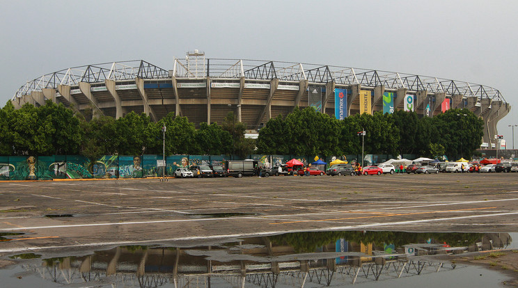 Az Azték stadion életveszélyessé vált / Fotó: AFP