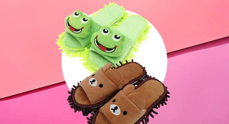 These Washable Slippers Can Dust Floors Too