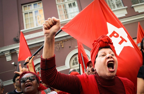 Lula da Silva Supporters Rally In Sao Paulo