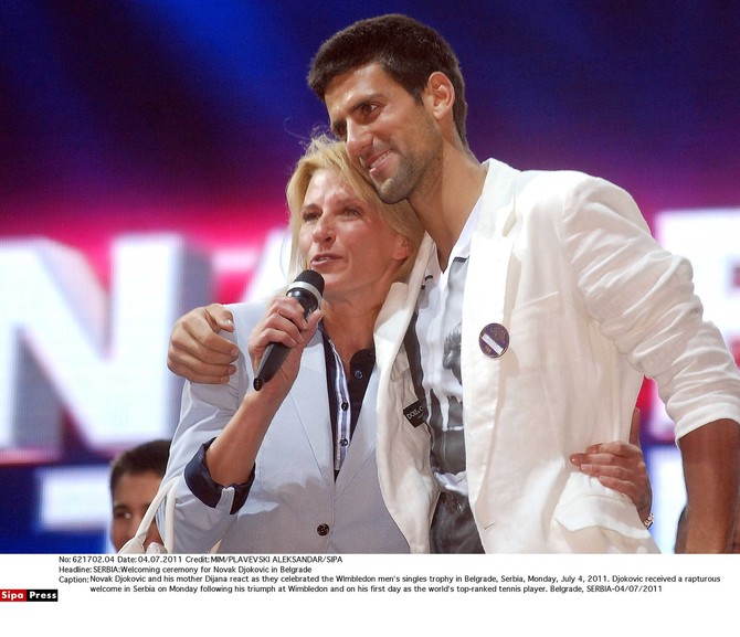 Dijana i Novak Đoković