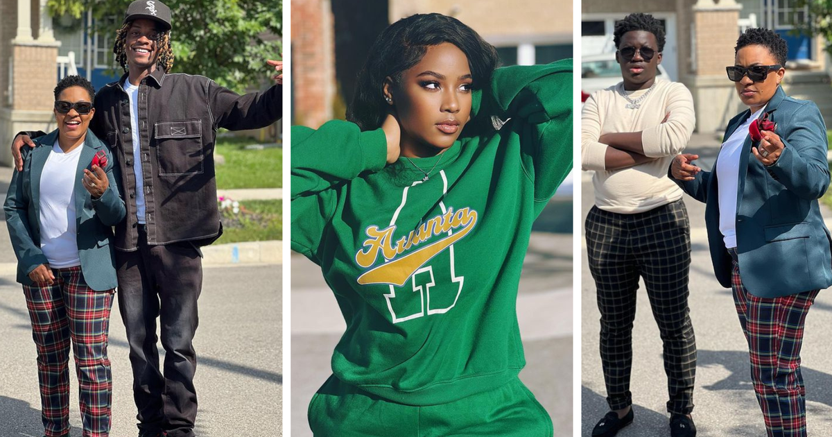 Like mother, like son Ezekiel Mutesasira twins with mother for family