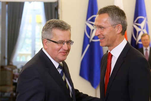 Bronisław Komorowski NATO JENS STOLTENBERG WIZYTA