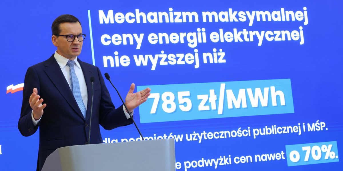 Premier Mateusz Morawiecki