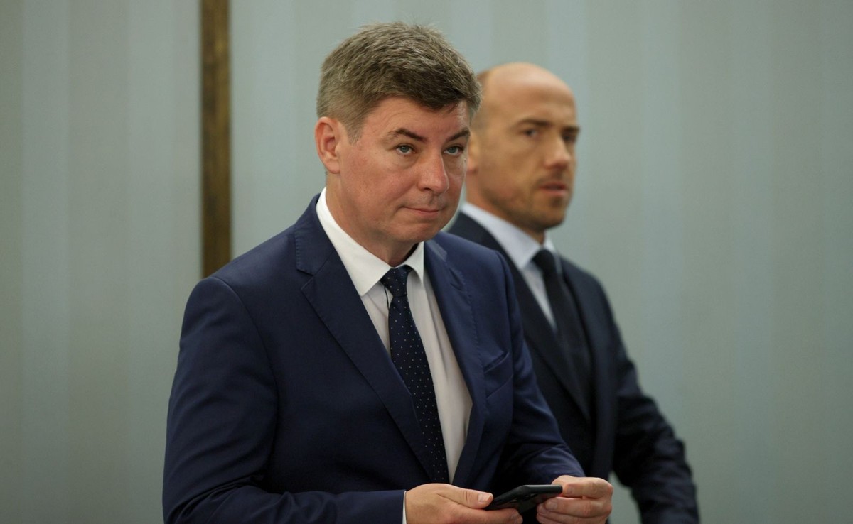 Rzecznik PO Jan Grabiec i lider Platformy Borys Budka