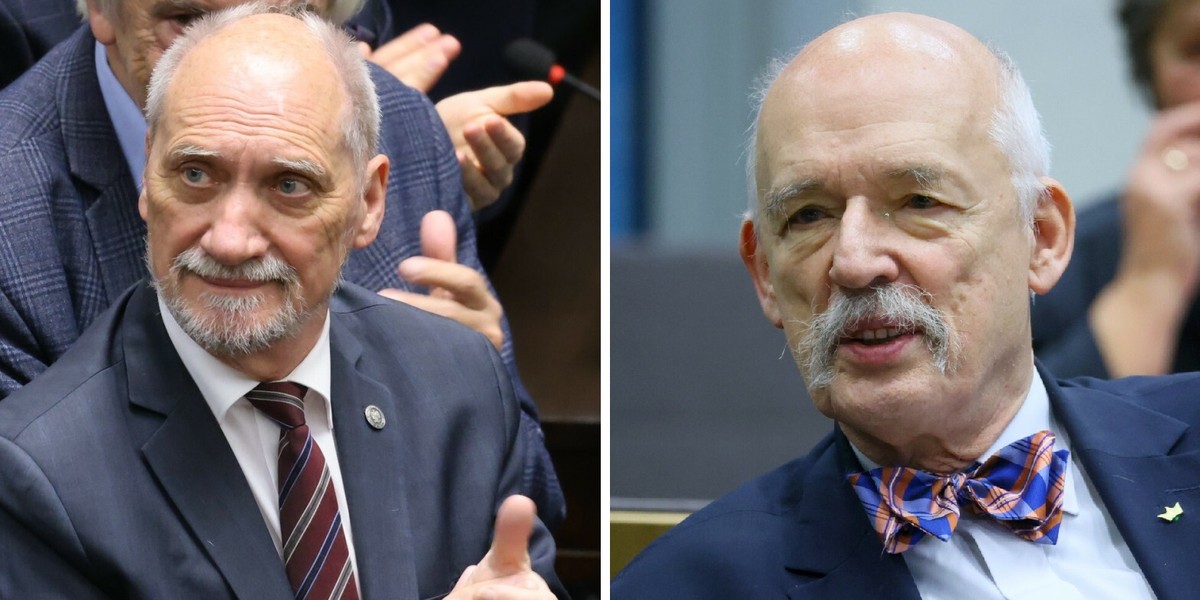 Janusz Korwin-Mikke i Antoni Macierewicz to jedni z niewielu posłów, którzy w tym roku mają szansę na czternastą emeryturę.