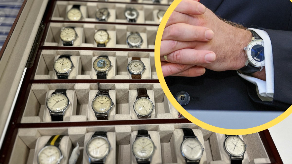 Zegarek kultowej marki na ręce Karola Nawrockiego. Jej historia zaczęła się od ZSRR