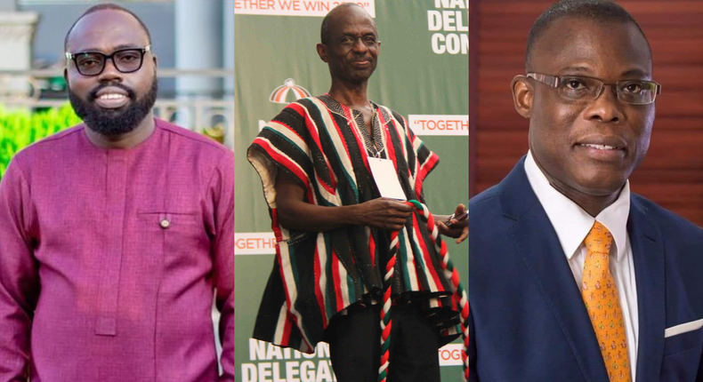 Peter Boamah Otokunor, Asiedu Nketia and Fiifi Kwetey