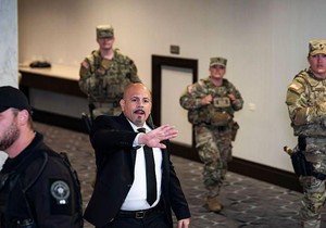 Agenti tajne službe i pripadnici Nacionalne garde u Vašingtonu posle pucnjave u hotelu Hilton | Foto: Getty Images