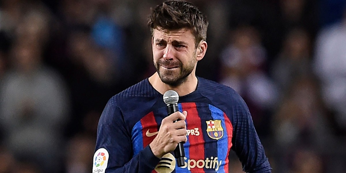 Gerard Piqué o miłości między nim a Barceloną. Wzruszająca przemowa.