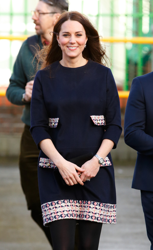 Kate Middleton i jej ciążowe stroje