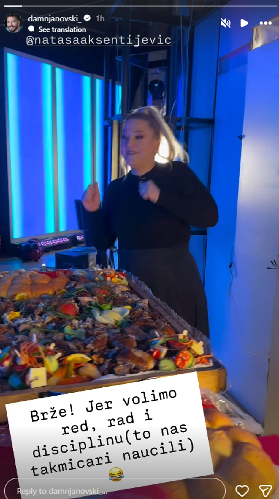 Nataša Aksentijević slavi rođendan