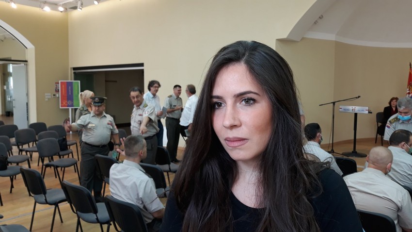 Nina Vujošević, ćerka dr Miodraga Lazića