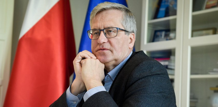 Komorowski wskazał najlepszego kandydata na prezydenta