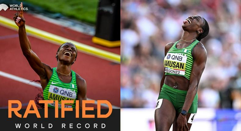 Tobi Amusan becomes 1st Nigerian to hold Athletics world record