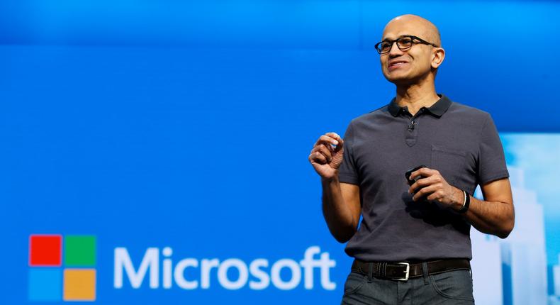 satya nadella microsoft