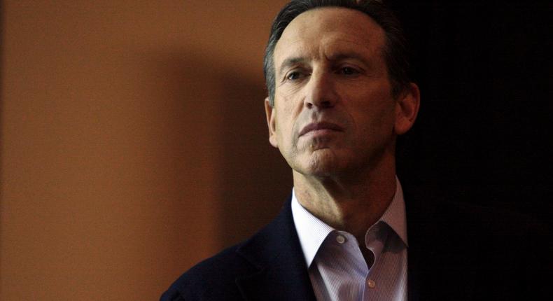 Howard Schultz.