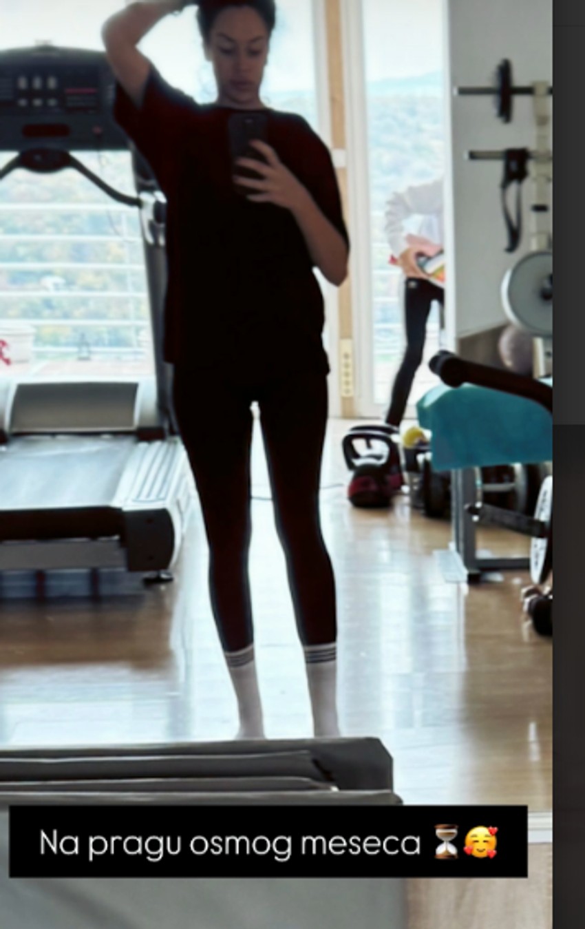 Žena Ognjena Amidića u sedmom mesecu trudnoće.