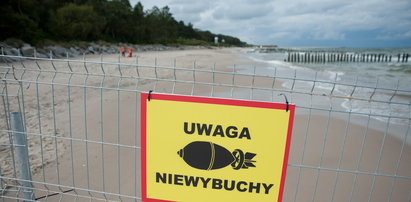 Czyszczą plażę z niewybuchów