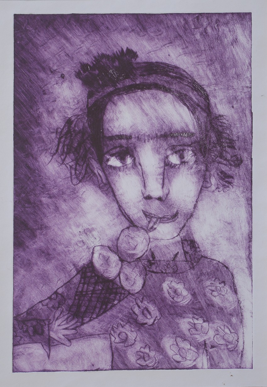 Kristína Ivanová -Autoportrét