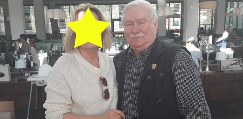 Wałęsa przyłapany z gwiazdą! Kto to?