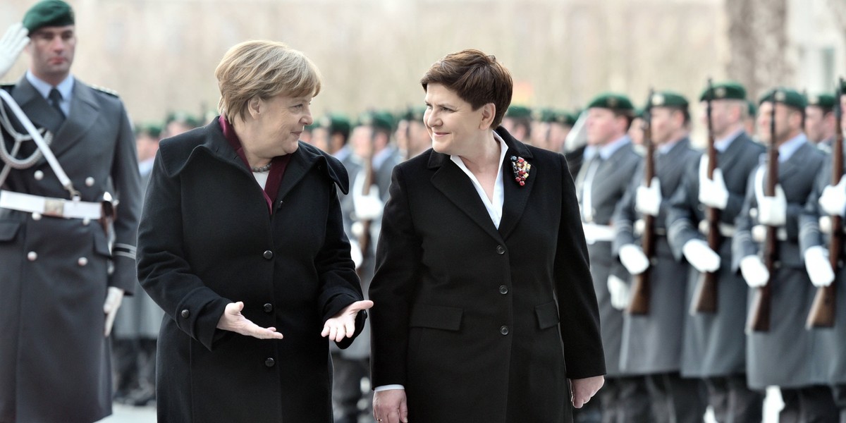 Spotkanie Beaty Szydło z Angelą Merkel