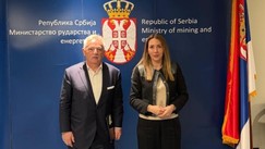 Dubravka Đedović Handanović sa Hernadijem Žoltom