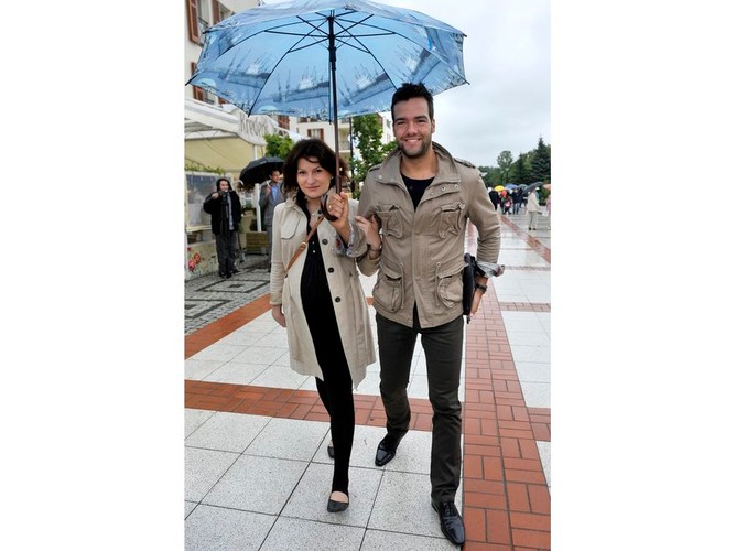 Conrado Meno z żoną