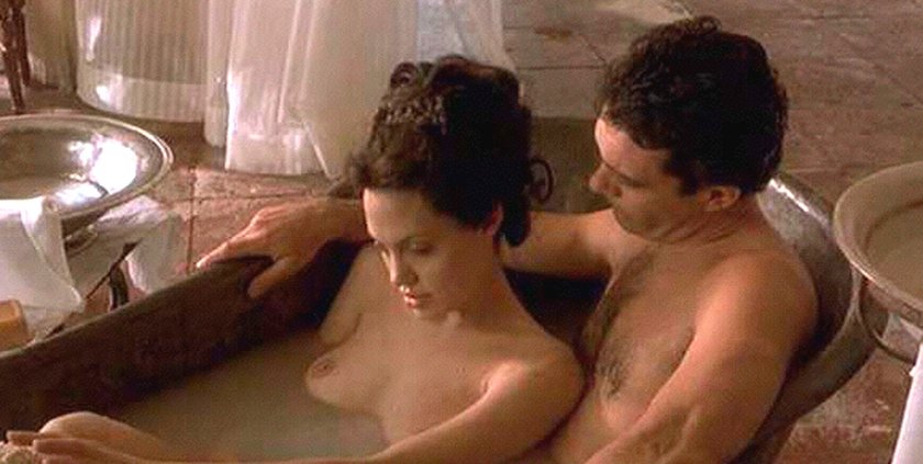 Angelina Jolie i Antonio Banderas w wannie