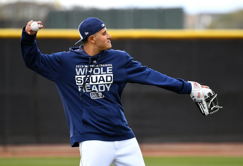 MLB: San Deigo Padres-Workouts