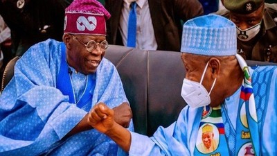 Bola Ahmed Tinubu and Abdullahi Ganduje (TheNation)