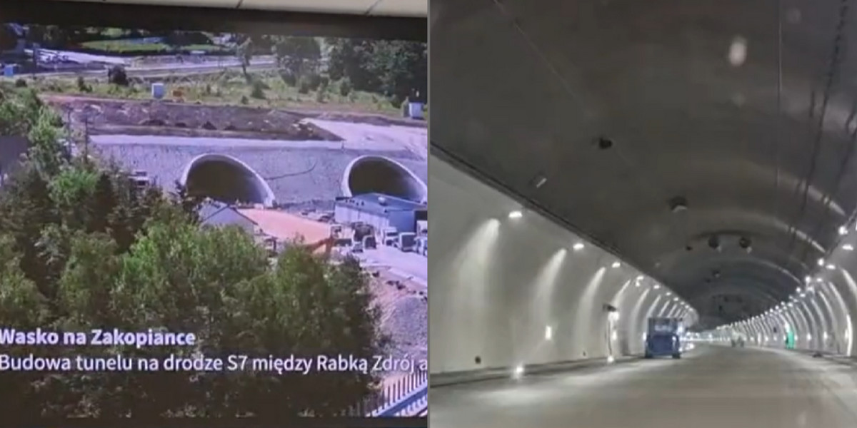 GDDKiA wciąż nie podaje, kiedy tunel zostanie przekazany do użytku kierowcom