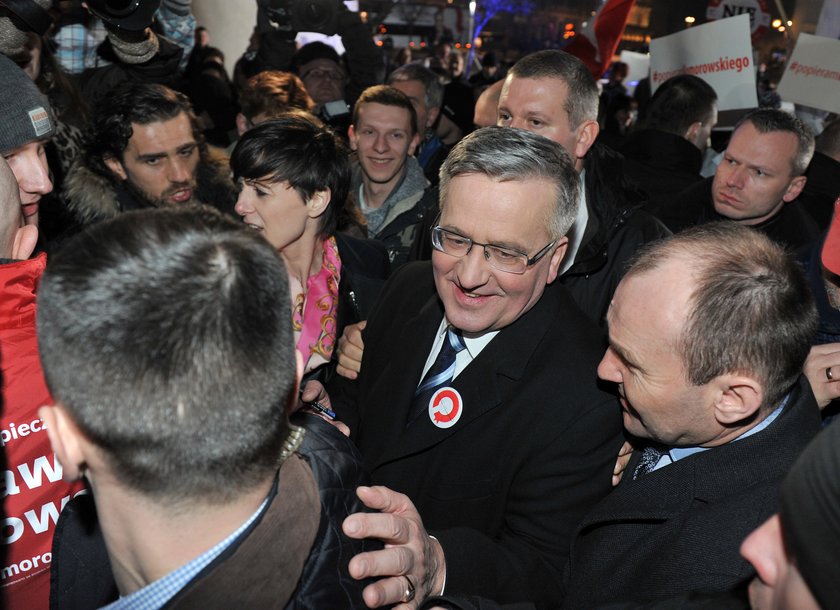 Bronisław Komorowski w Krakowie