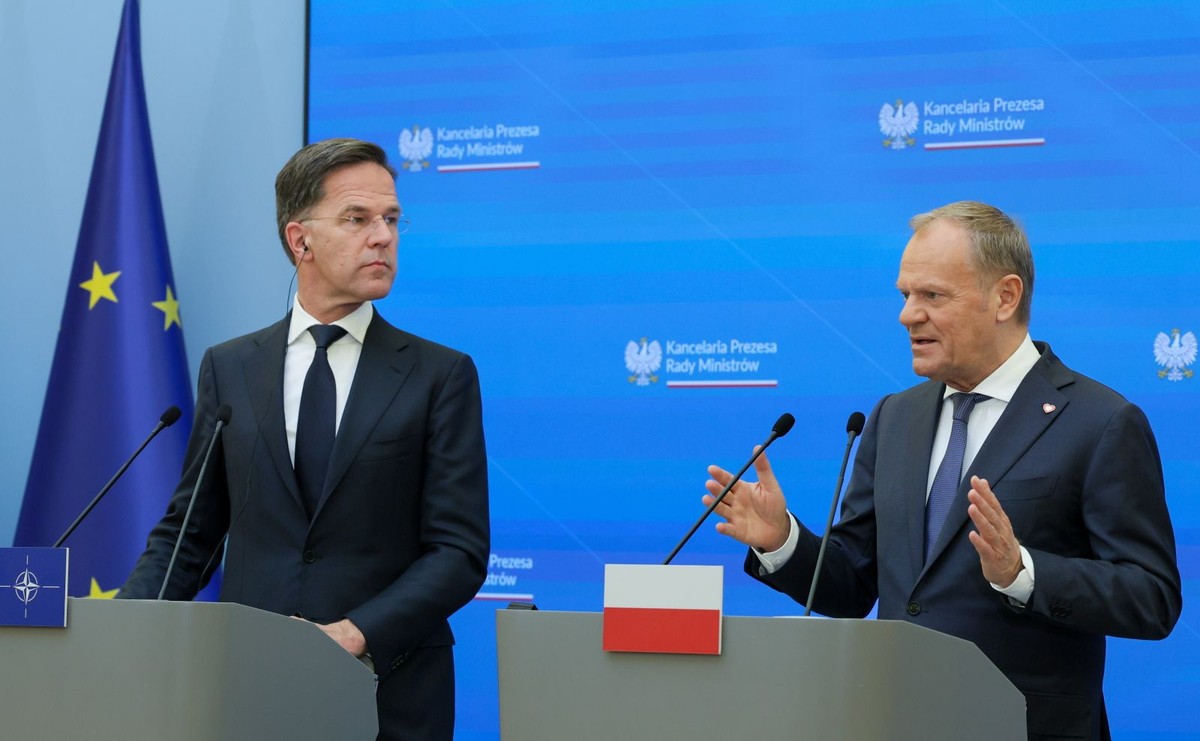 Donald Tusk i Mark Rutte