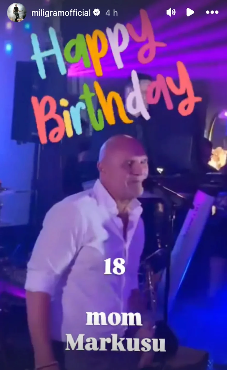 Mili proslavio sinu punoletstvo