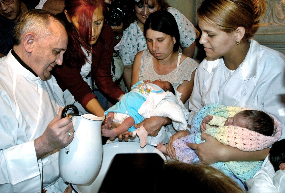 Cardinal Jorge Bergoglio, fot Forum