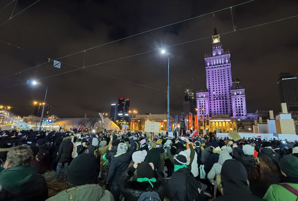 Strajk Kobiet w Warszawie, 29.01.