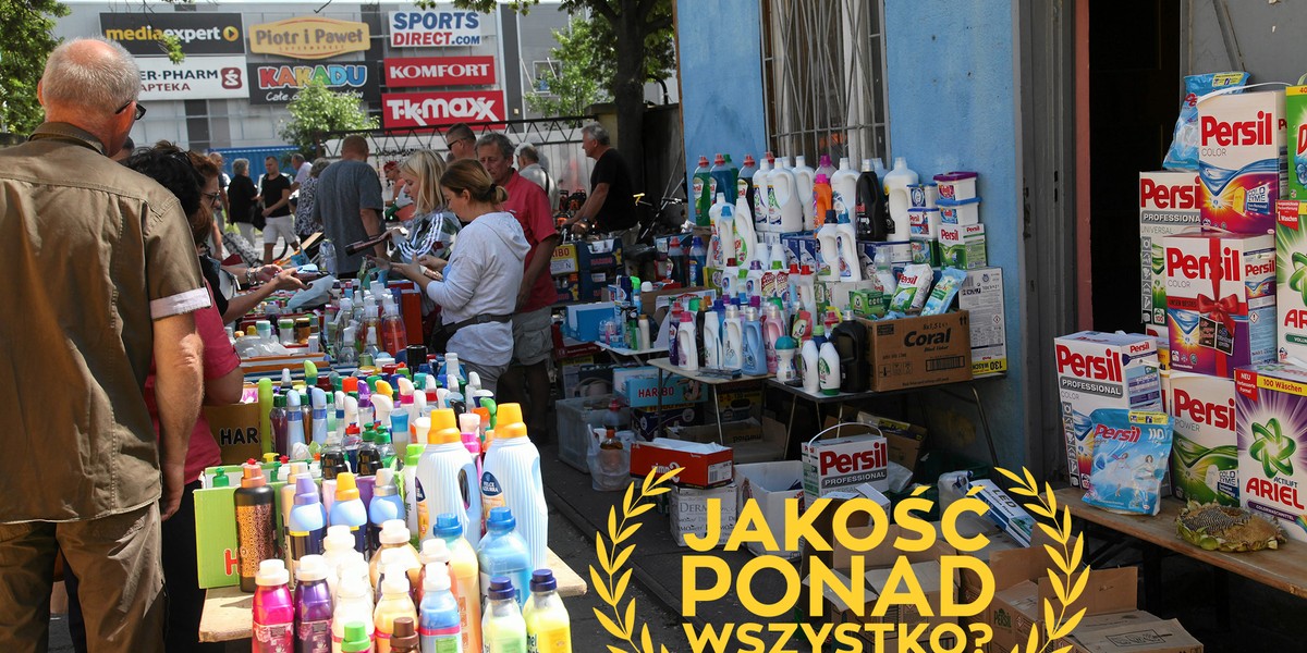 Chemia z Niemiec gości na półkach sklepów, bazarach, sprzedawana jest wprost z samochodów