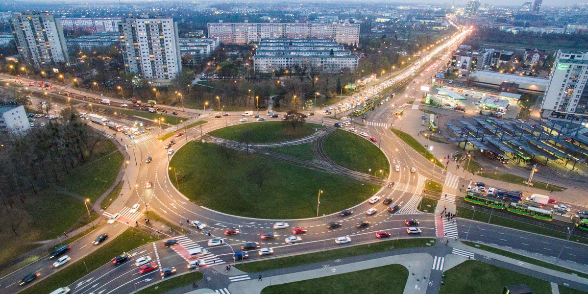 Trwają prace na rondzie Rataje