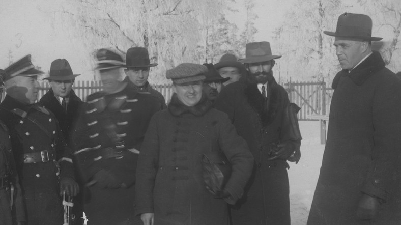 Wymiana jeńców na granicy polsko-radzieckiej, 1928 r.