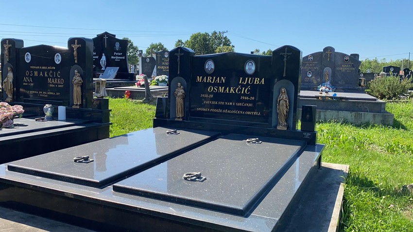 Porodična grobnica Osmakčića, Laništa