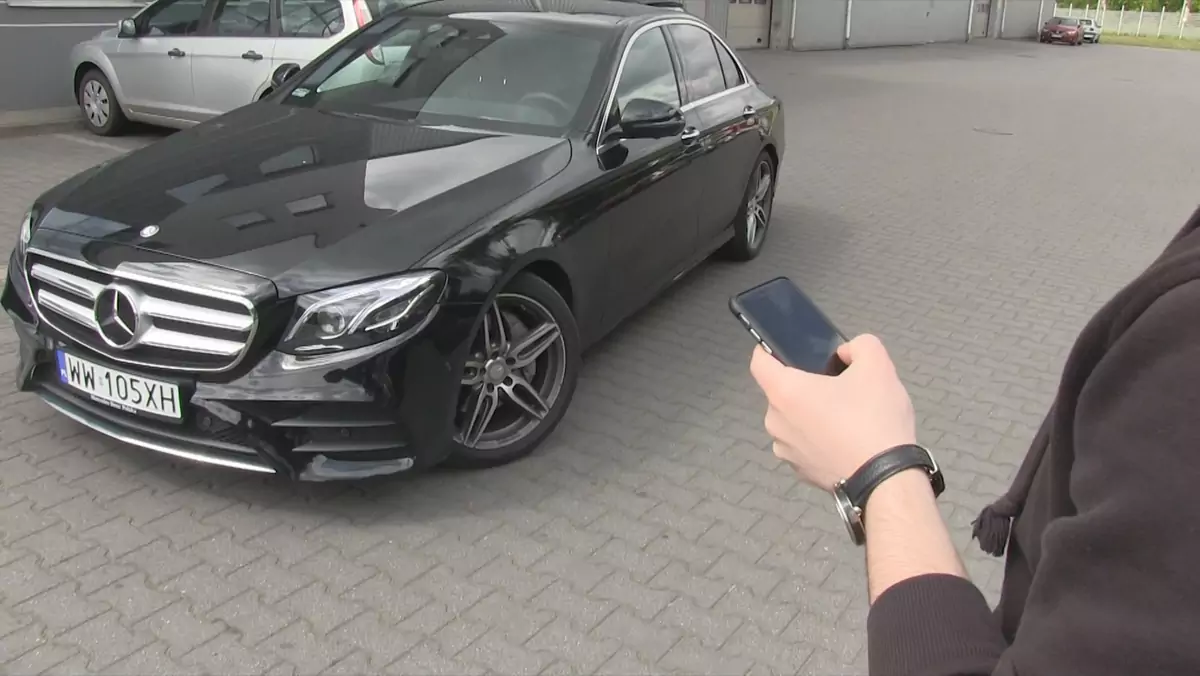 Mercedes-Benz Klasy E Pilot zdalnego parkowania