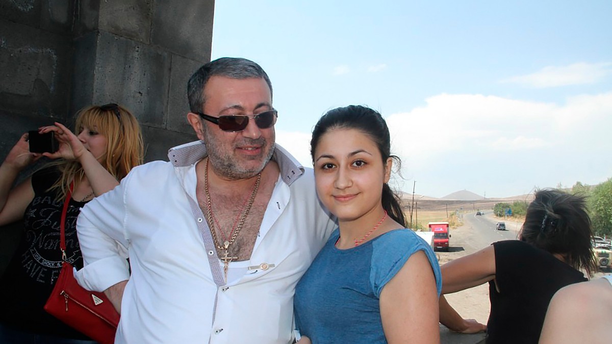 Mihail Kačaturjan sa najmlađom ćerkom Kristinom
