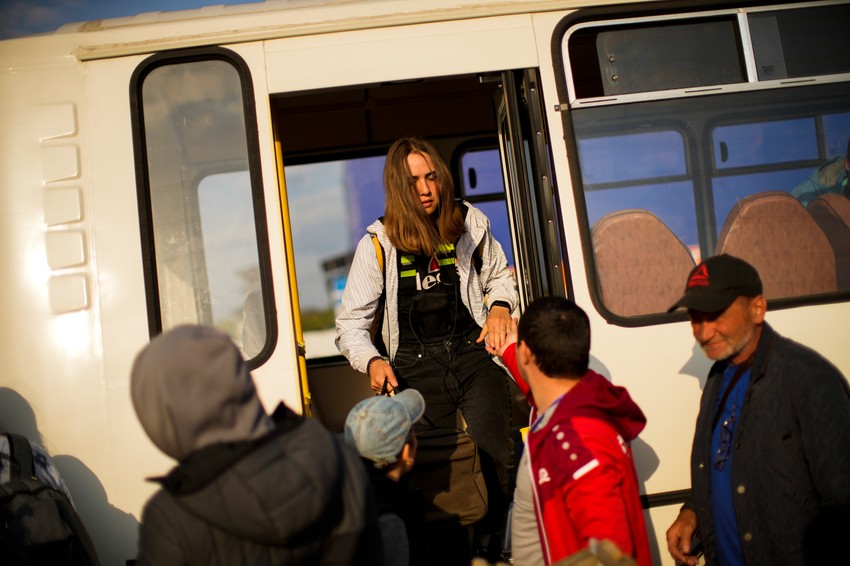 Evakuisani iz Marijupolja u Zaporožju