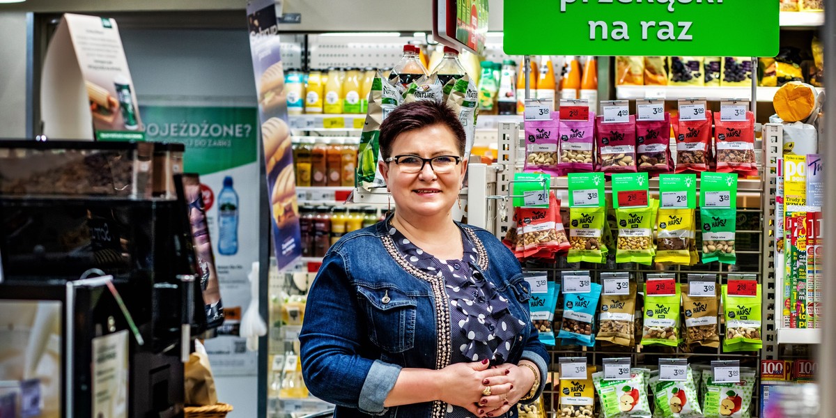 Marta Wójcik – franczyzobiorczyni z Sosnowca, żałuje że tak późno wzięła się za własny biznes w ramach franczyzy z Żabką. Foto: Marcin Kurowski / www.DomelArt.pl