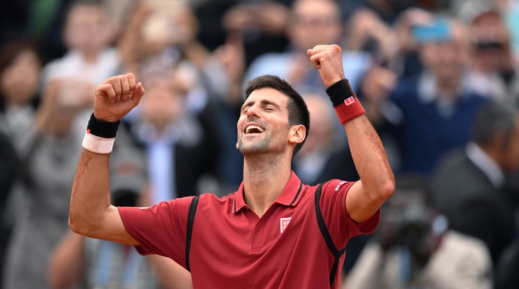 Novak Djokovics győzött a párizsi tornán/Fotó: AFP